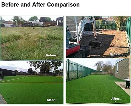 can I lay artificial grass on soil